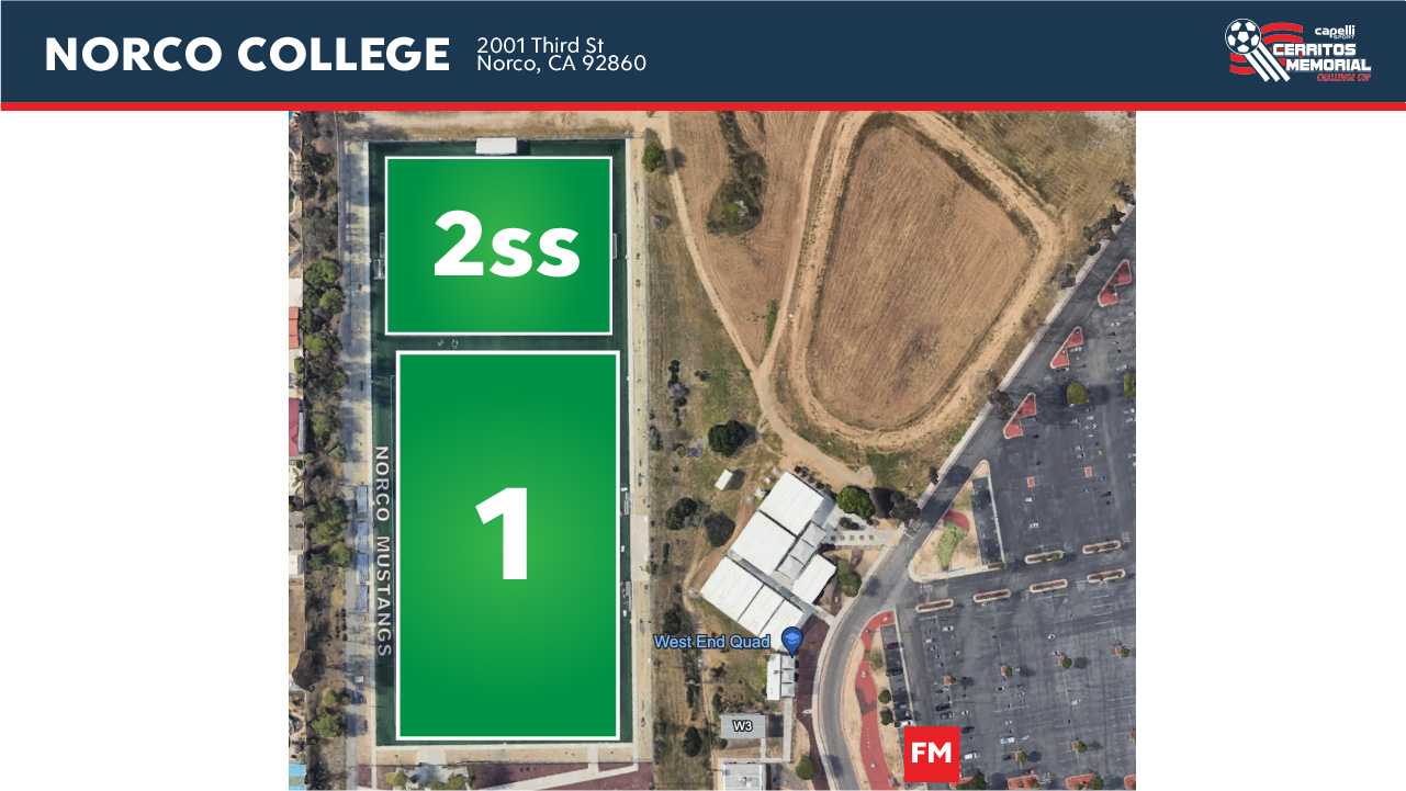 CMCC2024 field map for norco college