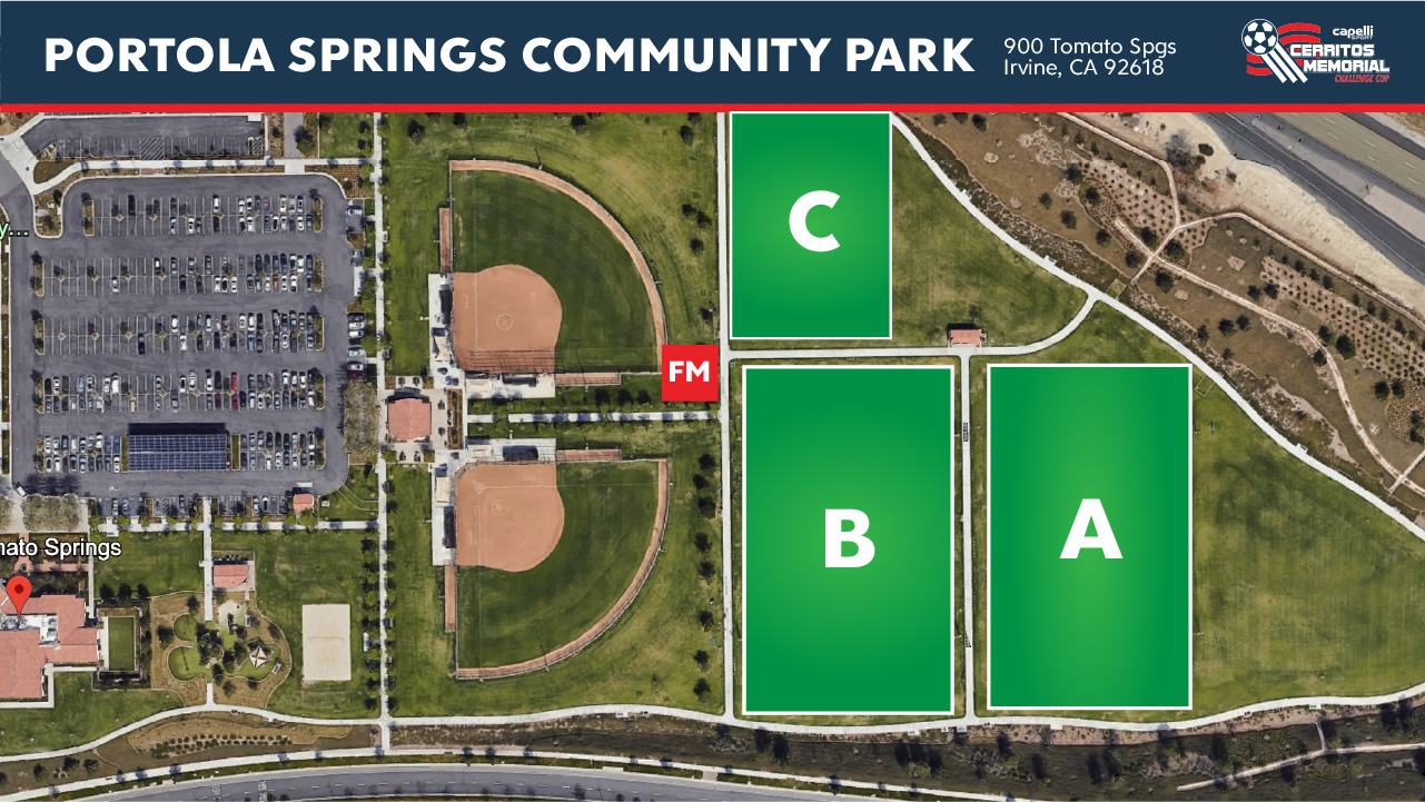 cmcc2024 field map for portola springs community park